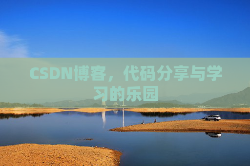 CSDN博客,代码分享与学习的乐园